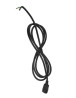 Manguera 3 hilos de 1,5 mm - 2,5 metro Negra Plug&Play C14