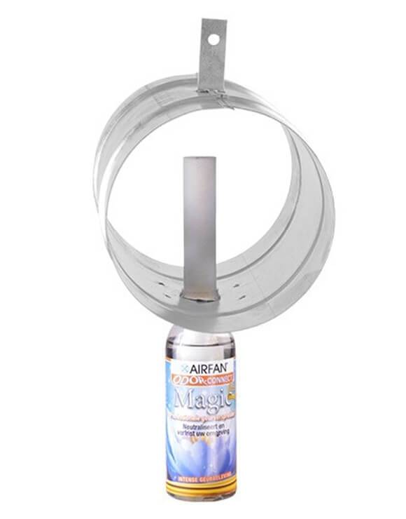 Odor-Connect AIRFAN (Acople + Ambientador + Mecha)