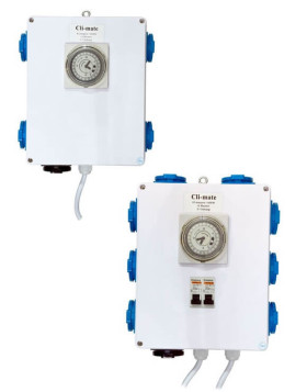 Temporizador + calor 2000 W CLI-MATE