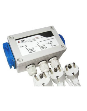 Caja de relé 8 x 600 W GSE