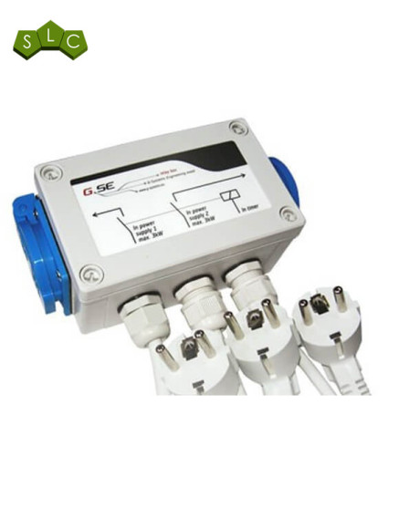 Caja de relé 8 x 600 W GSE