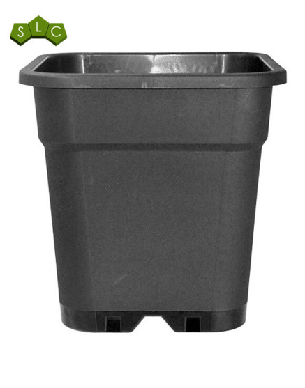 Maceta Cuadrada Negra 31x31x32 (19 L)