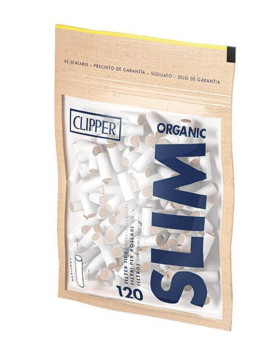Filtros Slim Orgánico Clipper - 34 uds