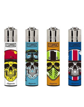 Mechero Clipper Calavera