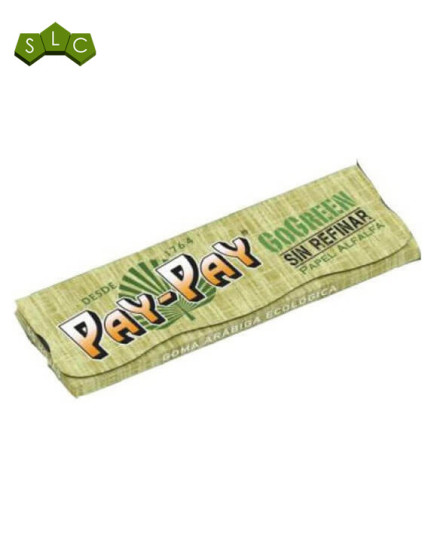 Papel Pay-Pay GoGreen 78mm Verde 25 uds/caja