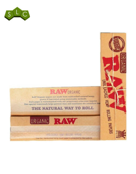 Papel Raw King Size Slim (caja 50)