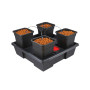 Wilma 10 Small Wide (incluye macetas 6.5 L)