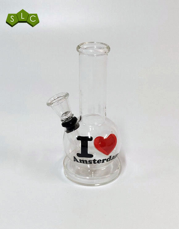 Bong Cristal I Love Amsterdam 12,5 cm