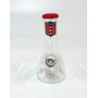 Bong Cristal Amsterdam Rojo 12,5 cm