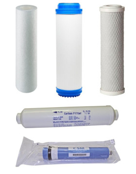 Kit recambios de Ósmosis de 5 etapas