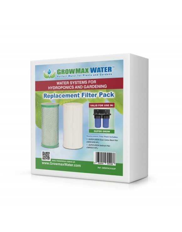 Filtros y membranas de recambio Growmax Water