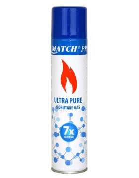 Gas Ultra Pure 300ml Silver Match Extra-refinado