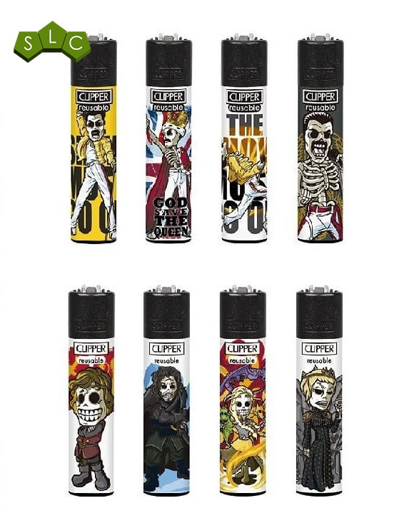 Mechero Clipper Calavera