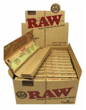 Papel Raw Connoisseur con filtros