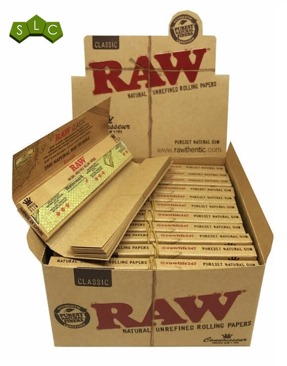 Papel Raw Connoisseur con filtros