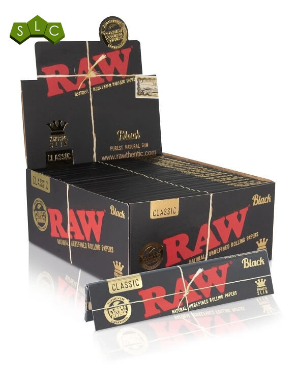 Papel RAW Black Negro