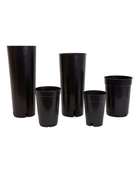 Maceta (IGS) Redonda Negra 3 L