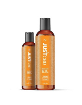 Aceite para masaje con Efecto Calor y CBD