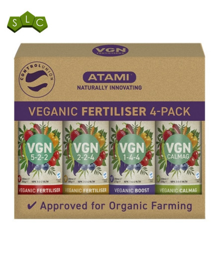 Fertilizantes Veganos - VGN de Atami | SemillasLowCost