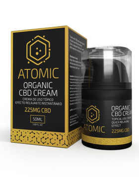 Crema de Piel Cannábica con CBD - Atomic | SemillasLowCost
