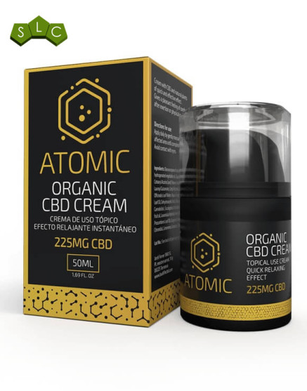 Crema de Piel Cannábica con CBD - Atomic | SemillasLowCost
