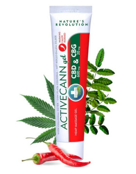 Gel Activecann CBD + CBG - Efecto calor Annabis | SemillasLowCost