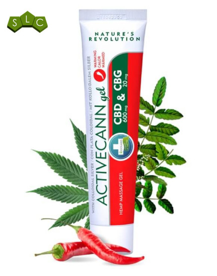 Gel Activecann CBD + CBG - Efecto calor Annabis | SemillasLowCost