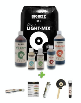 Kit de Fertilizantes + Sustrato para cultivo interior y exterior