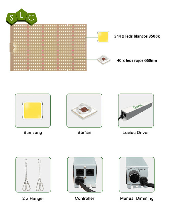 LED Quantum Board Barato para Cultivar [240W] - SemillasLowCost
