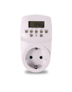 Temporizador Digital Programable de Enchufe Barato - OFERTA