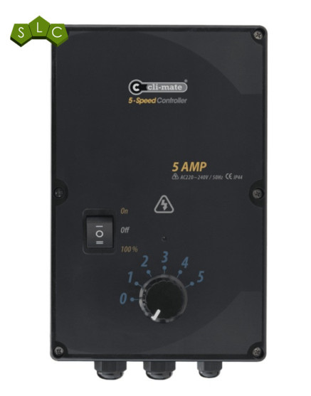 Controlador Manual de Ventilación para el Cultivo - 5 Velocidades