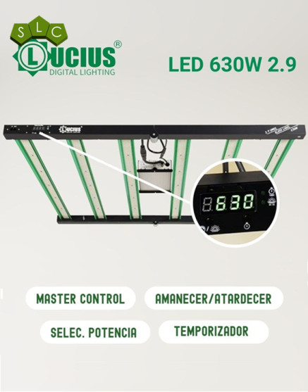LED Barato de cultivo - Lucius 720W/630W | OFERTA SemillasLowCost