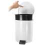 Cubo de basura con tapa y pedal para pie - OFERTA