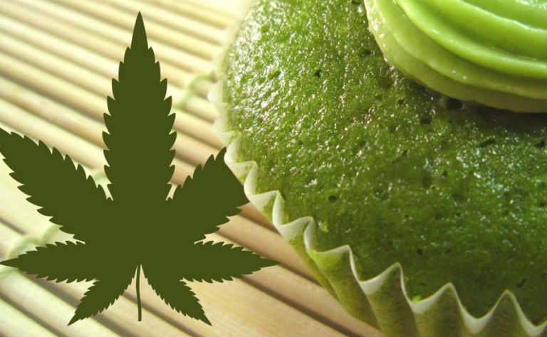 CUPCAKE DE MARIHUANA CON CHOCOLATE, THC Y CBD