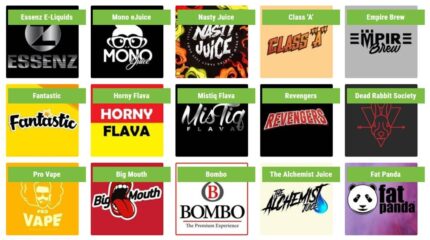 Líquidos para vapear, mejores marcas de E-liquids