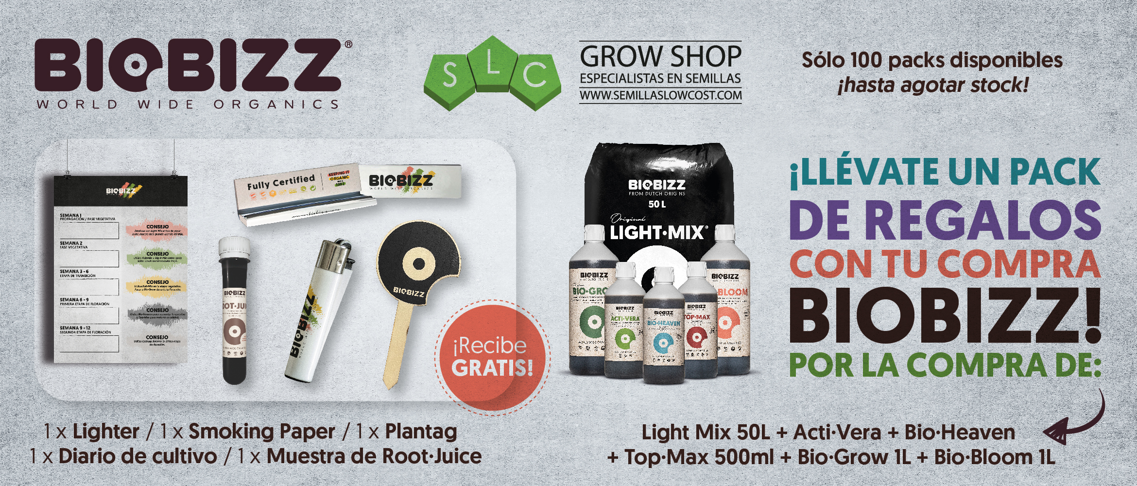 Biobizz Kit fertilizantes y sustrato